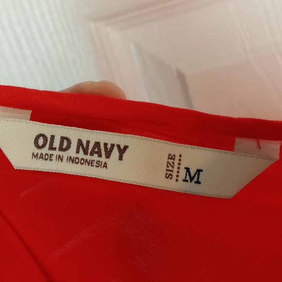 5/$20 🌷Old Navy orange layered tank top - Picture 4 of 5